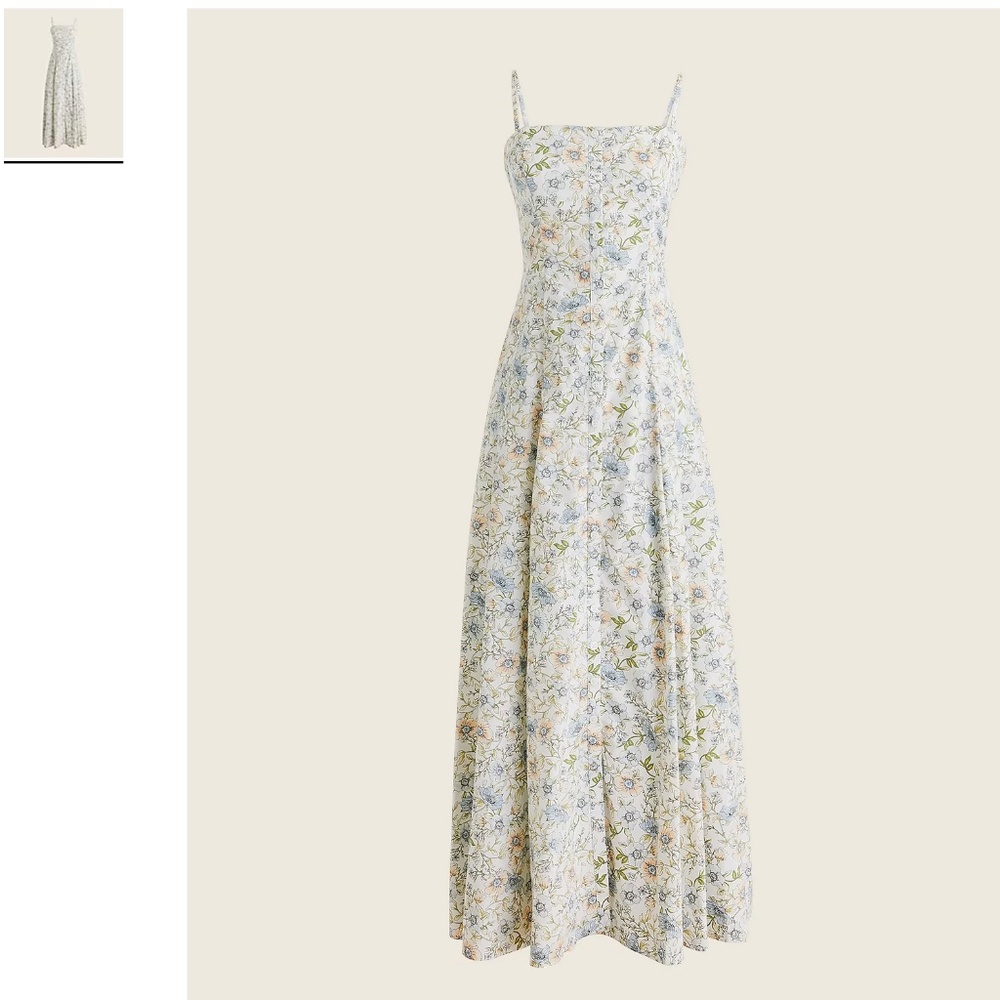 NWT JCREW Button Down Floral Dress